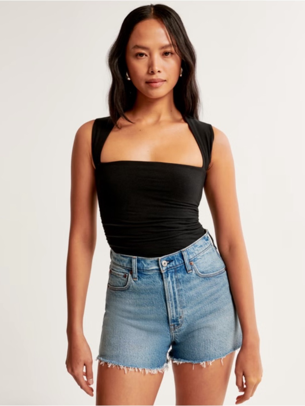 Abercrombie & Fitch Black Ava Tank